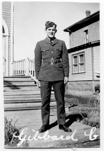 Campbell Gibbard in Air Force Uniform