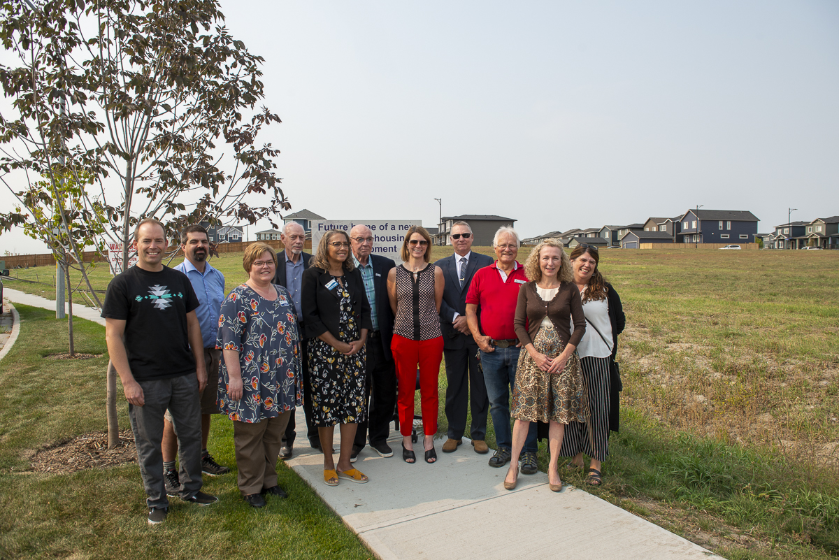 Image of people in attendance of announcement ceremony