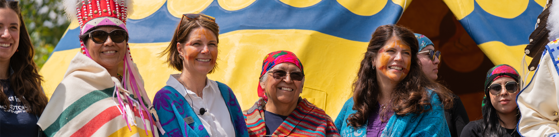 Tipi Transfer Ceremony with Mayor Thorn, CAO, and Elders from the Indigenous Community