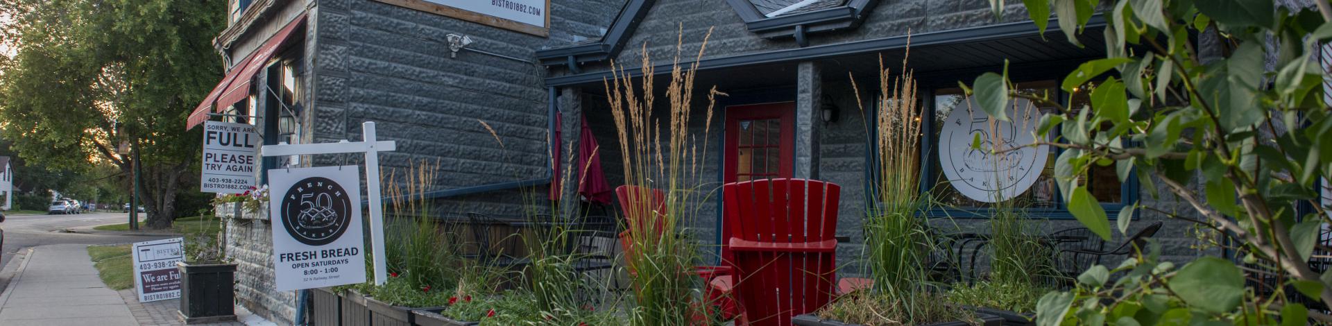 Bistro 1882 designated as an official Okotoks municipal heritage resource