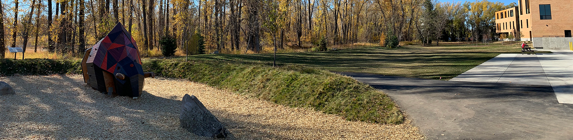 View of Ethel Tucker Centennial Park play space