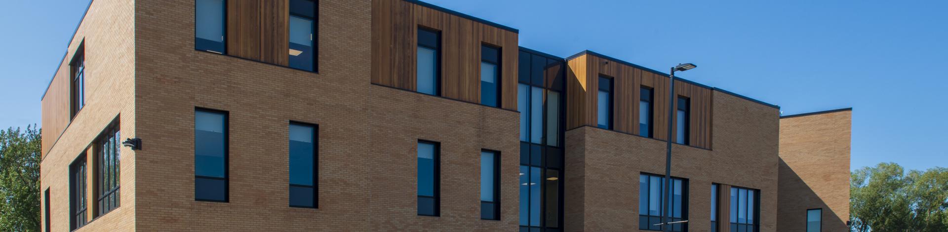 Okotoks Arts and Learning Campus building, home to the Okotoks Public Library