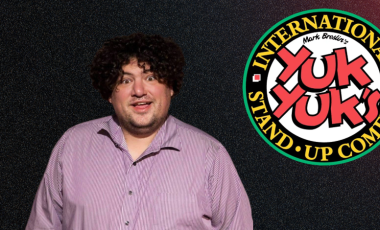 three stand up comedians on a stage