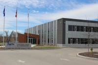 front of the Operations Centre building