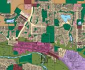 Okotoks Land use map snapshot 