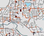 Sanding Route Priority Map