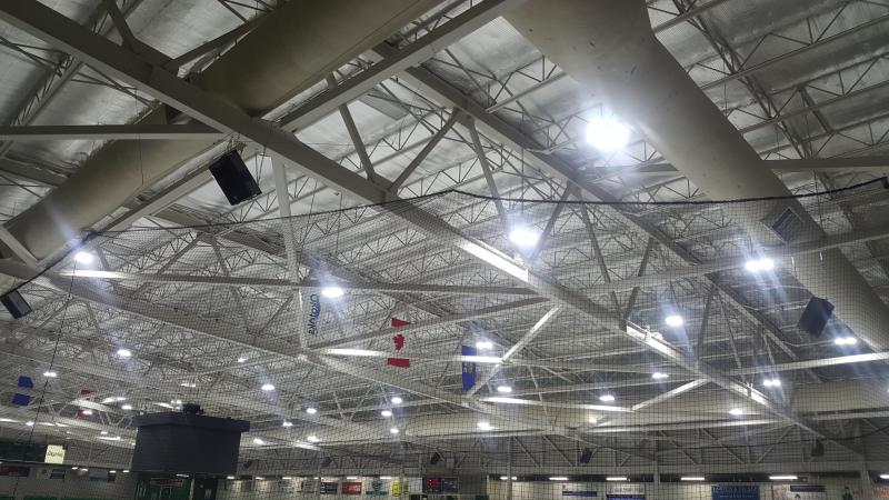 Pason Centennial Arenas LED lighting upgrade