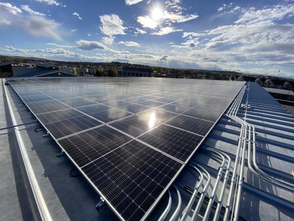 Solar installation - Pason Centennial Arenas