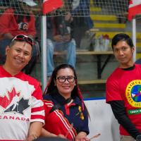Community members at Canada Day Festival