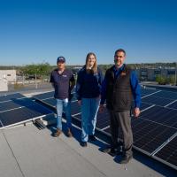 Solar PV System on Ops Building